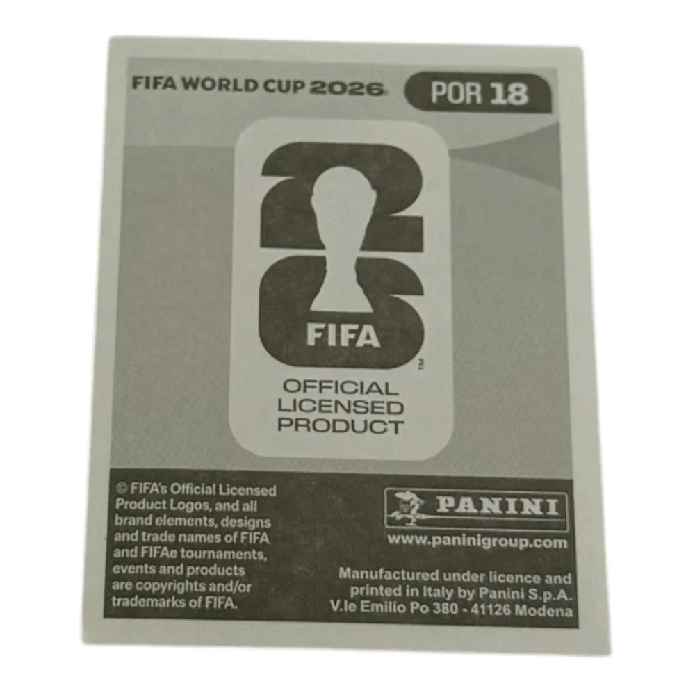 Panini Gonçalo Ramos POR 18 FIFA World Cup 2026 Sticker PSG Portugal Soccer